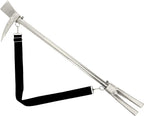 30" Halligan Tool, Halligan Bar with Carry Strap for Fire Rescue, Tactical Breaching & Emergency Entry