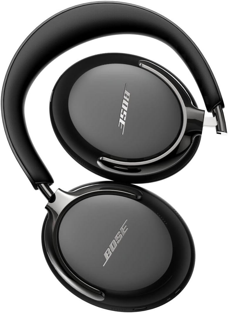 Bose QuietComfort Ultra Bluetooth Headphones (2nd Gen)  Wireless Headphones with Spatial Audio  Over Ear Noise Cancelling with Mic  Up to 30 Hours of Play time  Black