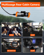 Vantrue N5 4 Channel WiFi 360° All Sides Dash Cam  STARVIS 2  IR Night Vision  2.7K+1080P*3 Front Rear Inside Dashcam  Voice Control  GPS  24 Hours Buffered Parking Mode Dash Camera  512GB Max (N5)