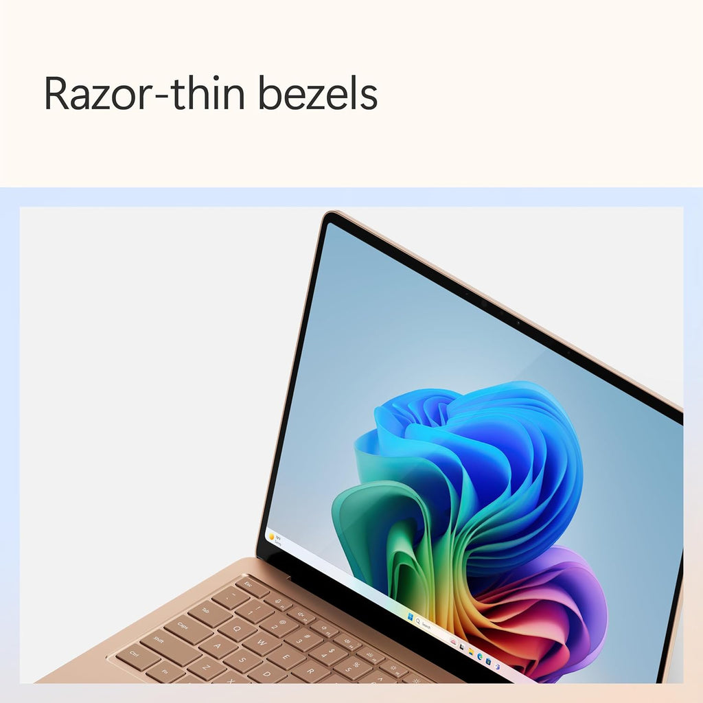 Microsoft Surface Laptop (2024)  Windows 11 Copilot+ PC  13.8" Touchscreen Display  Snapdragon X Elite (12 core)  16GB RAM  1TB SSD Storage  Dune
