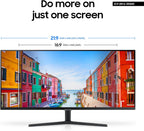 SAMSUNG 34" ViewFinity S50GC Series Ultra-WQHD Monitor  100Hz  5ms  HDR10  AMD FreeSync  Eye Care  Borderless Design  PIP  PBP  LS34C502GANXZA  2023  Black