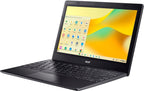 acer 311 Chromebook Laptop for 2025 Student Business  Dual-Core Intel N4500 Processor 11.6" HD Display  4GB RAM  192GB (64GB eMMC+128GB Card)  Webcam WiFi  Long Battery  Chrome OS +MarxsolAccessory