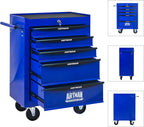 5 Drawers Tool Cart on Wheels, Multifunctional Rolling Tool Box, Drawers Rolling Trolley Organizer Tools Storage Chest for Warehouse,Garage,Workshop,Repair Shop (5 Drawers-30.5"H)