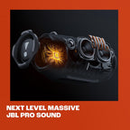 JBL Xtreme 4 - Portable Bluetooth Speaker  Powerful Sound and Deep Bass  IP67 Waterproof  24 Hours of Playtime  Powerbank  PartyBoost for Multi-Speaker Pairing (Black) (Renewed)
