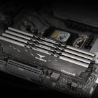TEAMGROUP T-Force Vulcan Z DDR4 16GB Kit (2x8GB) 3200MHz (PC4-25600) CL16 Desktop Memory Module Ram (Gray) - TLZGD416G3200HC16CDC01