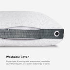 Bedgear Storm Performance Pillow 2.0 – Cooling Bed Pillow for Hot Sleepers, Medium Firm Support for All Sleep Positions – Dual-Sided Comfort, Breathable Air-X Mesh, Washable Ver-Tex Cover, 20” x 36”