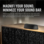 Polk Audio MagniFi Mini AX Sound Bar for TV with Wireless Subwoofer  Dolby Atmos and DTS:X Certified  Polk's patented VoiceAdjust & SDA technologies  Ultra-Compact Design  Easy Setup  Black