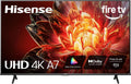 Hisense 55" Class A7 Series (55A7NF 2025 Model) 4K UHD Smart Fire TV  Voice Remote with Alexa  Wide Color Gamut  HDR10+  Dolby Vision  Dolby Atmos  Game Mode  ALLM  Stream Live TV Without Cable