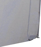 Caravan Canopy Tent Sidewalls for Domain Carport with Straps, Ideal for Garage Storage, Inflatable Garage Covering, White (Sidewalls Only)