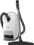 NEW Miele Guard M1 Parquet XL Bagged Canister Vacuum Cleaner with High Suction Power, Designed for Special Care of Hard Floors and Low-Pile Carpet, in Brilliant White