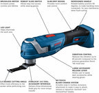 Bosch GOP18V-34N 18V Brushless StarlockPlus® Oscillating Multi-Tool (Bare Tool)