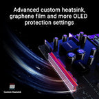 ASUS ROG Swift 32” 4K OLED Gaming Monitor (PG32UCDM) - UHD (3840 x 2160)  QD-OLED  240Hz  0.03ms  G-SYNC Compatible  Custom Heatsink  Graphene Film  99% DCI-P3  True 10-bit  90W USB-C