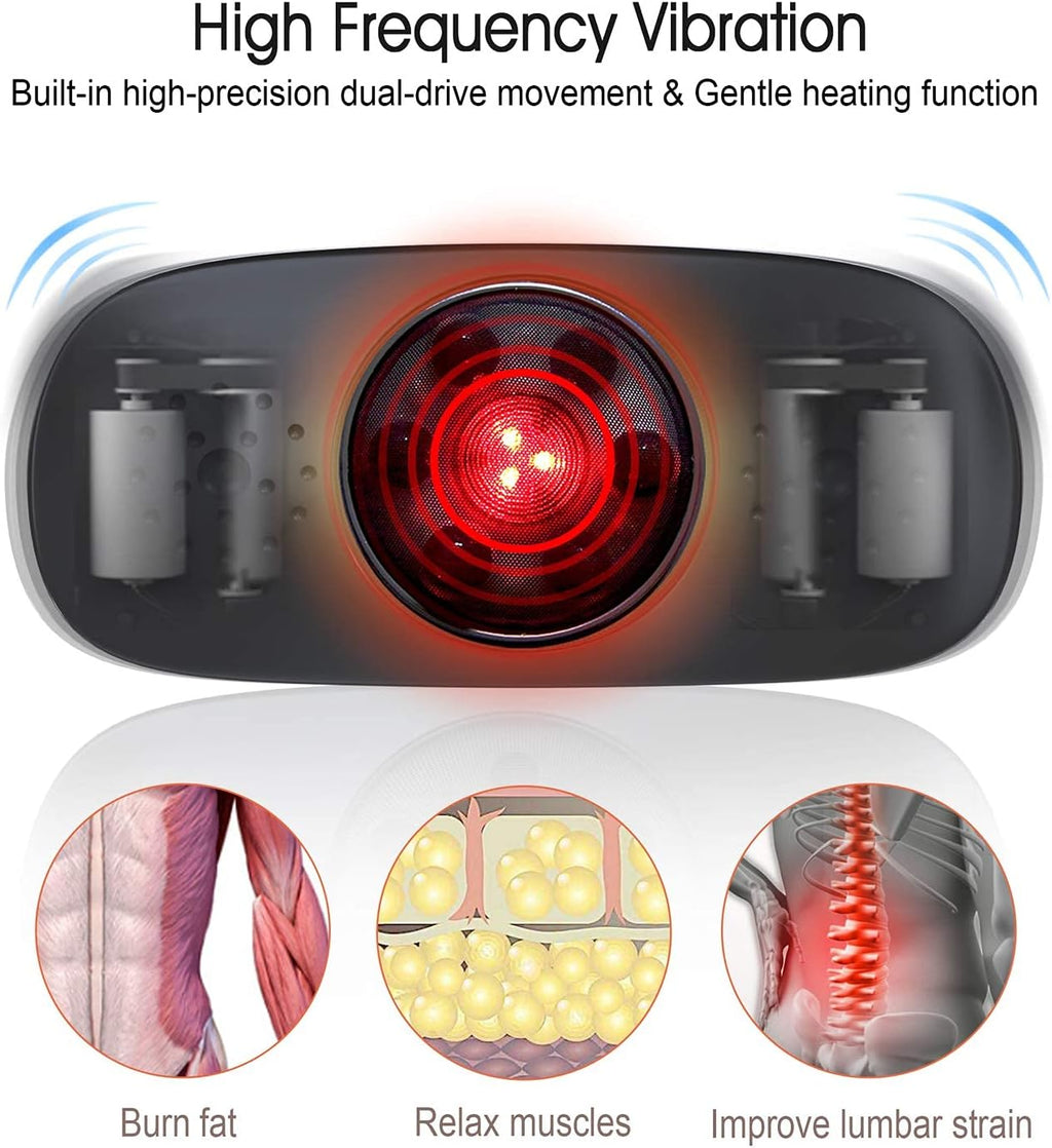 OWAYS Slimming Belt, Weight Loss Machine for Women, Adjustable Vibration Massage, 4 Massage Modes, Belly Fat Burner, Promote Digestion, NOT Cordless