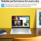 HP 14" Laptop Computer 2025-2026 Business Student  Copilot AI  Lifetime Office  4-Core Intel CPU  16GB RAM  628GB Storage (128GB UFS+500GB Ext)  Wi-Fi 6  10+ Hrs  MarxsolAccessory  Win 11 Pro  Green