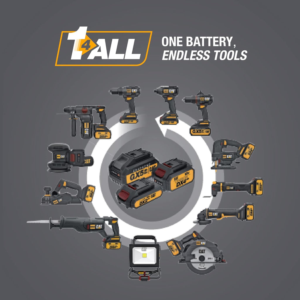 Caterpillar Cat® 18V 1 FOR ALL Cordless Oscillating Multi-Tool with Brushless Motor (Tool Only) - DX1B