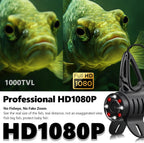 FishPRO® 2026 Upgrade NO.1 HD 1080P Underwater Fishing Camera 7'' IPS- w/10 000mAh (Ease to Use) Ice Fishing Camera Underwater  Fish Finder Camera for Ice Lake Boat Fishing w/USB-C  LED+IR  82ft