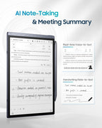 iFLYTEK AINOTE Air 2 Bundle – 8.2" E Ink AI Note-taking Tablet with Stylus  4096 Pressure Levels  Digital Notebook with Voice-to-Text Transcription  Multi-languages Support  Ideal for Meetings & Study