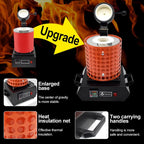 TOAUTO Gold Melting Furnace TGF3000-V1.1, 1+3KG, 1400W, 2100F