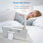 VTech RM7764-2HD Smart WiFi Baby Monitor with 2 Cameras  1080p HD Video  360° Pan & Tilt  10x Zoom  7" HD Parent Unit  Night Vision  Soothing Sounds  2-Way Talk  Temperature & Motion Detection