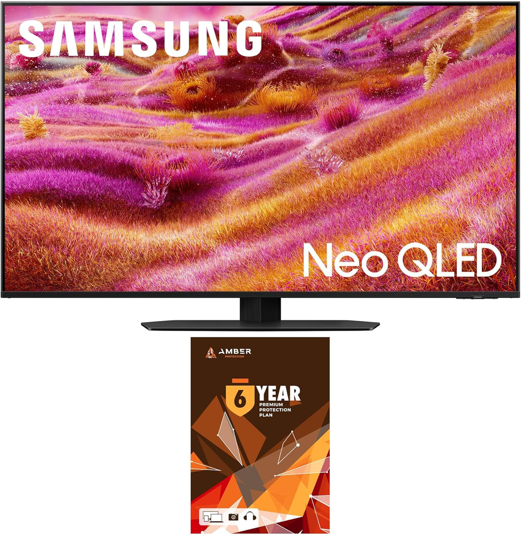 SAMSUNG QN50QN90FAFXZA 50 Inch Neo QLED 4K QN90F Vision AI Smart TV with 6 Year Amber Protection Plan (2025)