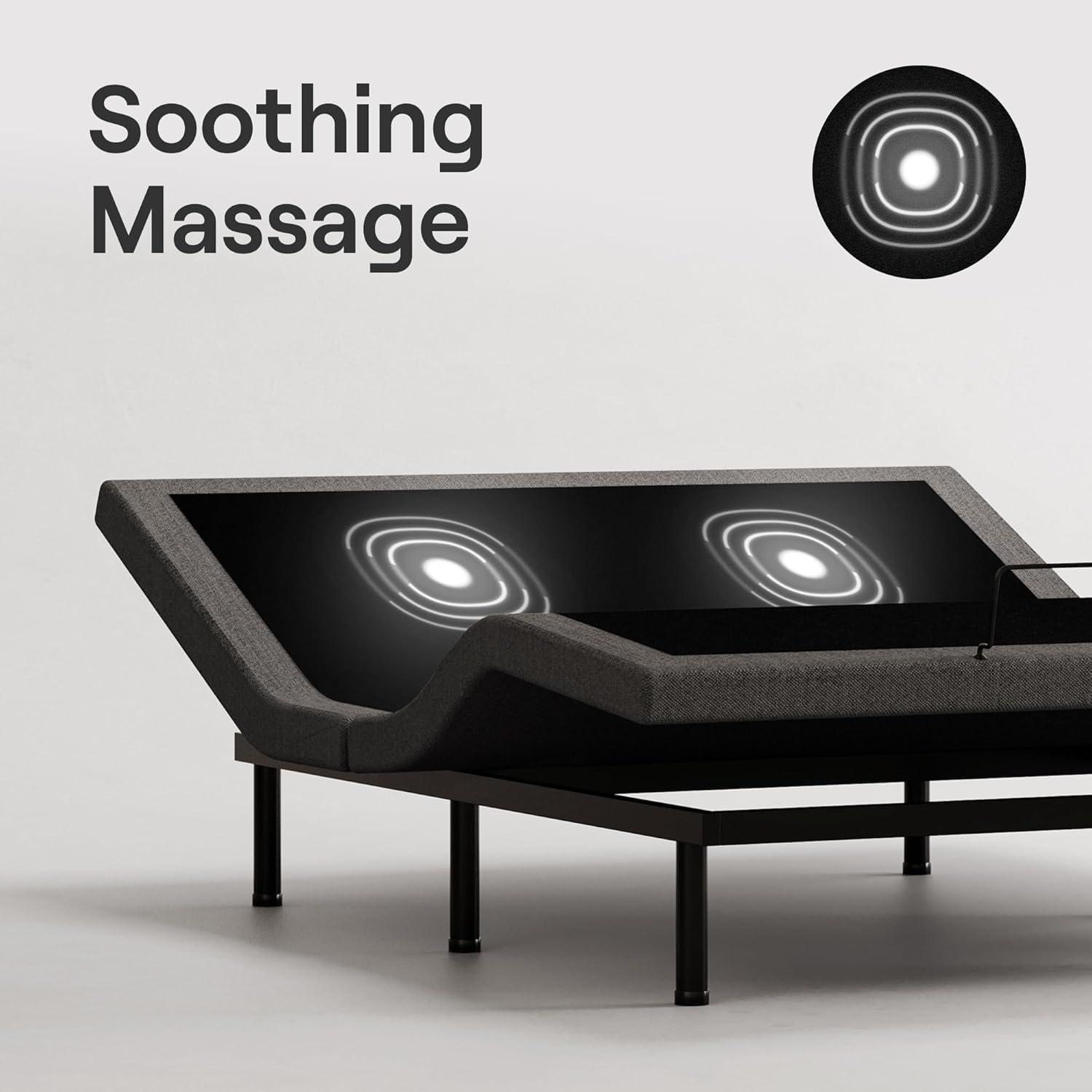 Nectar Premier Adjustable Base - Full - Head & Foot Incline - Wireless Remote with Memory- 3 Massage Settings - 4 USB Ports - Anti-Snore & Zero Gravity