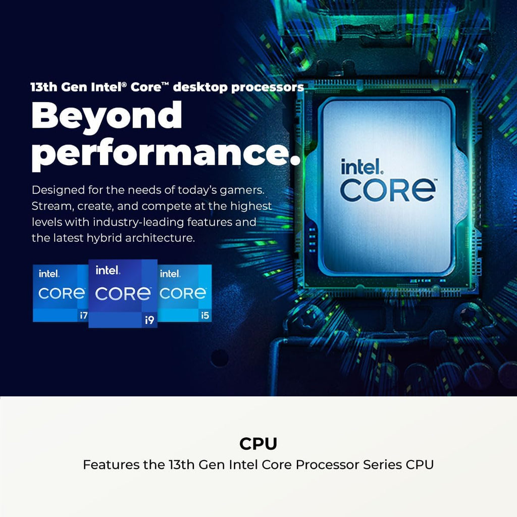CyberPowerPC Gamer Xtreme VR Gaming PC  Intel Core i5-13400F 2.5GHz  GeForce RTX 5060 8GB  16GB DDR5  1TB PCIe 4.0 SSD  WiFi Ready & Windows 11 Home (GXiVR8060A40)