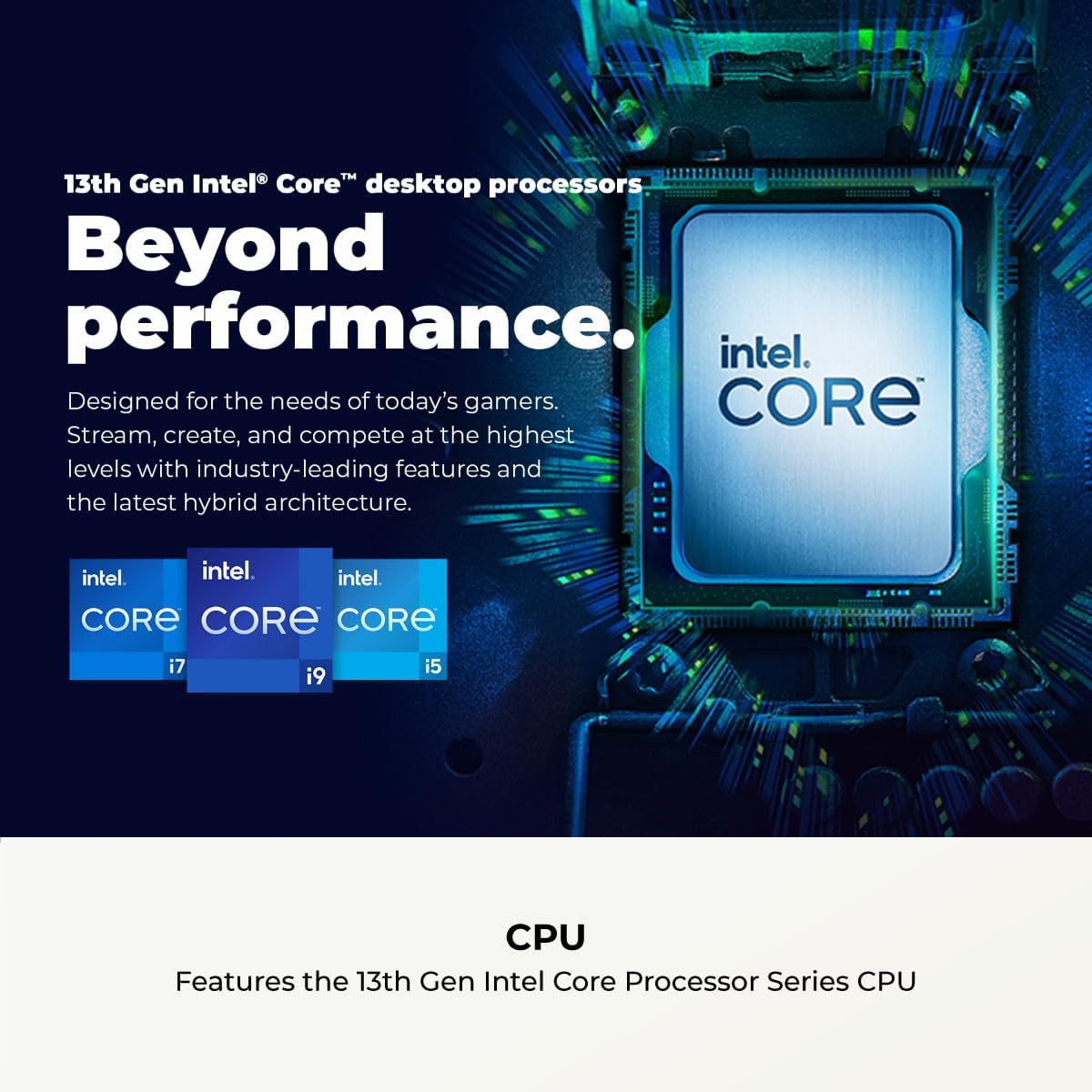 CyberPowerPC Gamer Xtreme VR Gaming PC  Intel Core i5-13400F 2.5GHz  GeForce RTX 5060 8GB  16GB DDR5  1TB PCIe 4.0 SSD  WiFi Ready & Windows 11 Home (GXiVR8060A40)