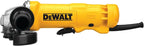 DEWALT Angle Grinder, 4.5 Inch, 11 Amp, 11,000 rpm, With Paddle Switch, Ergonomic Compact Design Grinder Tool (DWE402)
