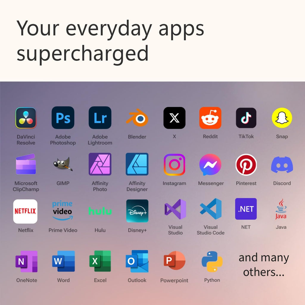 Microsoft Surface Pro 2-in-1 Laptop/Tablet (2024)  Windows 11 Copilot+ PC  13" Touchscreen OLED Display  Snapdragon X Elite (12 Core)  16GB RAM  256GB Storage  Black  Amazon Exclusive