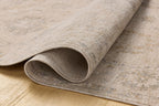 Loloi Chris Loves Julia Louisa Collection LOI-02 Oatmeal/Slate 7'-10" x 10', .38" Pile Height, Area Rug