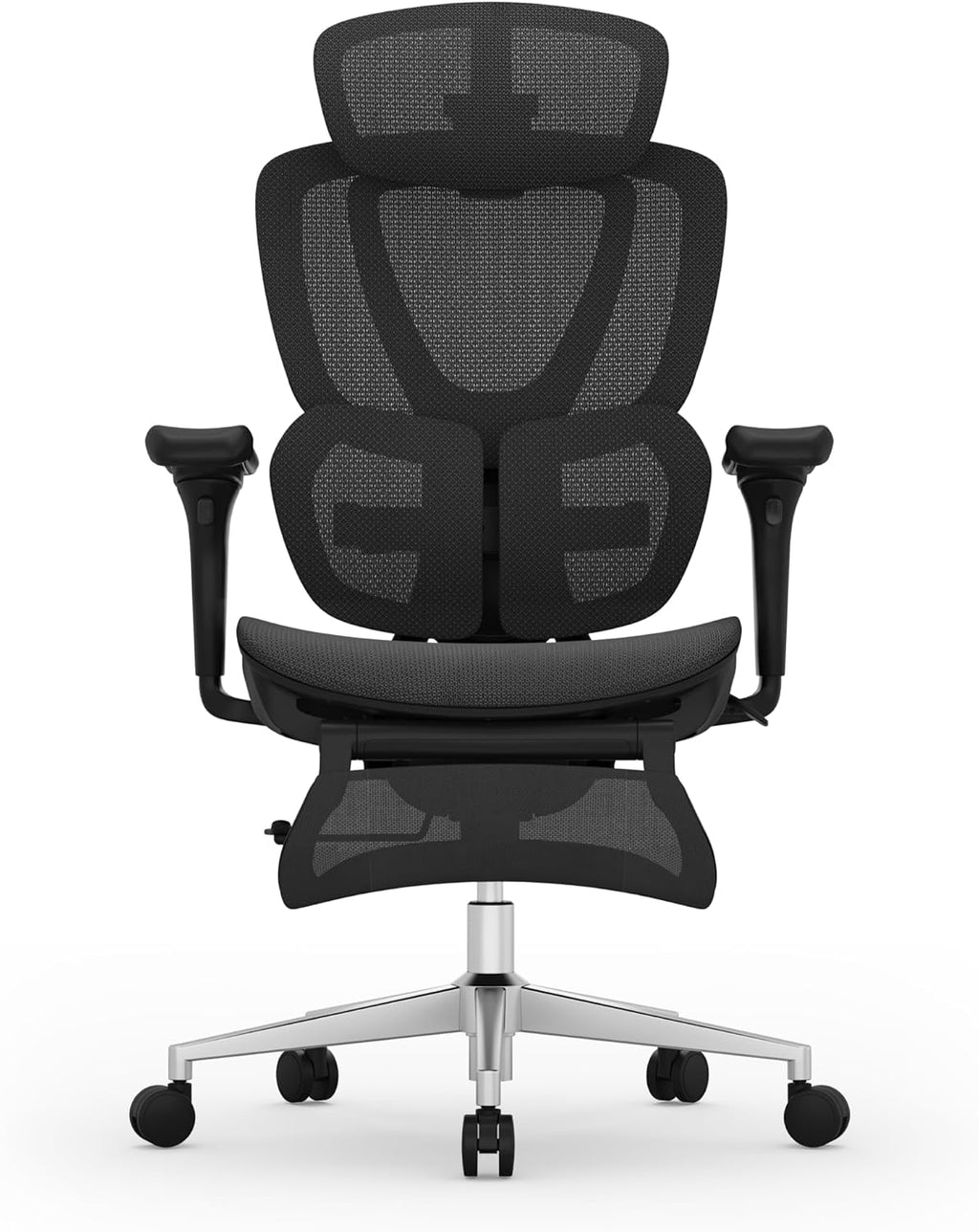 FLEXISPOT Sentinel Ergonomic Gaming Chair with Dual-Wing Adaptive Lumbar, 3D Armrests 3-Position Recline up to 120° Height-Adjustable Backrest Premium Mesh Computer Office Chair for Home & Office