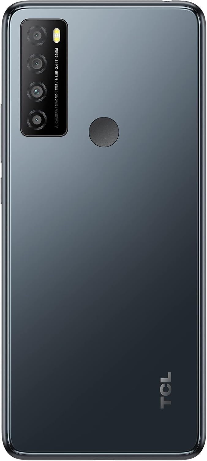 TCL 30XL |2022| Unlocked Cell Phone, 6.82 inch Vast Display, 5000mAh Battery, Android 12 Smartphone, 50MP AI Quad-Camera, 6GB RAM + 64GB ROM, US Version Mobile Phone, Night Mist (Renewed)