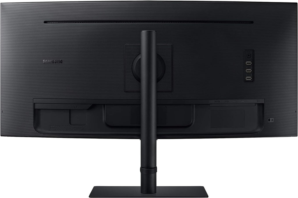 SAMSUNG Viewfinity S65UA Series 34-Inch Ultrawide QHD Curved Monitor  100Hz  USB-C  HDR10 (1 Billion Colors)  Height Adjustable Stand  TUV-certified Intelligent Eye Care (LS34A654UBNXGO) Black