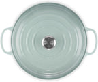Le Creuset Enameled Cast Iron Signature Braiser, 3.5 qt., Sea Salt