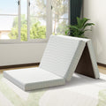 MUUEGM Tri Folding Mattress 6 Inch Queen Tri Fold Memory Foam Mattress Foldable Bed Mattress with Washable Cover Portable Mattress Topper for Yoga/Camping/RV/Guest Beds,CertiPUR-US Certified