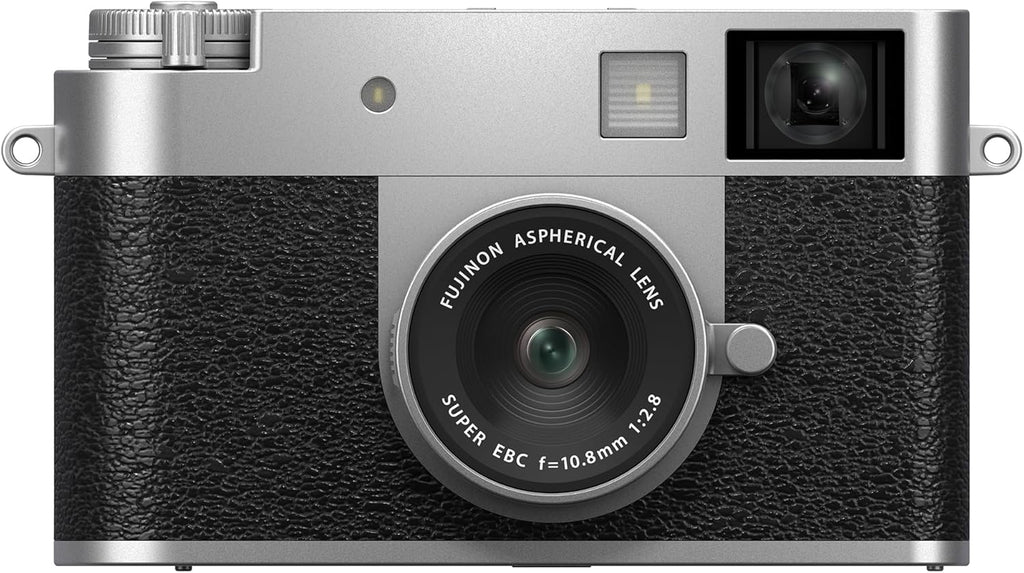FUJIFILM X Half Premium Compact Camera  Instax Mini - Silver