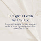 Brooklinen Luxury Sateen Duvet Cover Set - King/Cali King Size in Cream - 3 Piece Set (1 Duvet Cover, 2 Pillowcases) - 100% Cotton, 480 Thread Count