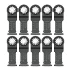 BOSCH Starlock OSL114F-3 Oscillating Blades 1-1/4 Inch Bi-Metal Plunge Cut - Swiss Precision, 3D Fit Interface, Compatible with OIS Tools - 10-Pack