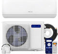 DELLA Motto Series Mini Split AC, 208-230V 17.5 SEER2 Cools up to 550 Sq.Ft, 12000 BTU Air Conditioner & Heater with 1 Ton Pre-Charged Heat Pump, Works with Alexa and WiFi