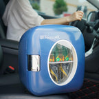 Uber Appliance UB-XL1 Uber Chill 12 Can Retro Personal Mini Fridge (Navy Blue)