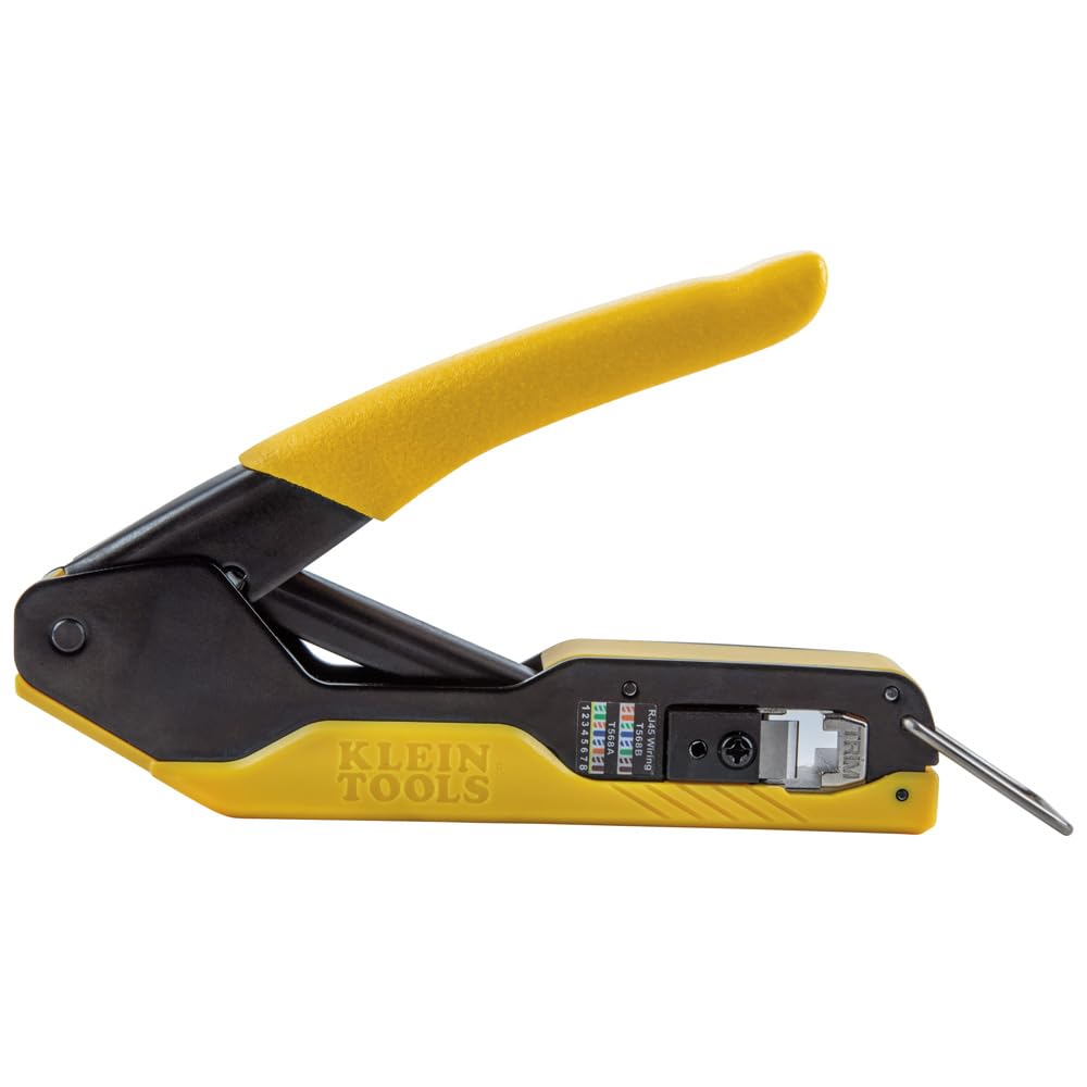 Klein Tools 80085 VDV LAN Cable and Wire Tester Kit for Klein Pass-Thu RJ45 Modular Data Plugs, 6-Piece