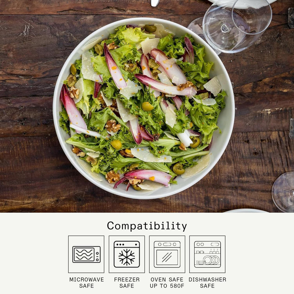 Made In Cookware | Serving Bowl | White | Porcelain | Crafted in England