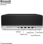 HP ProDesk 600 G3 SFF Desktop Computer with 21.5" FHD Monitor  Intel Quad Core i5-6500  16GB DDR4  256GB SSD  DisplayPort  Keyboard & Mouse  WiFi  BT  Windows 11 Pro (Renewed)  Black