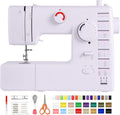 Multifunction Sewing Machines, Strong Motor with Enhanced Piercing Power, 59 Stitch Applications, Full Metal frame, Strong & Tough, with Foot Pedal, Storage Drawer, Accessory Kit