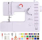 Multifunction Sewing Machines, Strong Motor with Enhanced Piercing Power, 59 Stitch Applications, Full Metal frame, Strong & Tough, with Foot Pedal, Storage Drawer, Accessory Kit