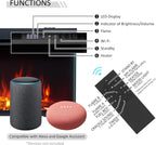 LegendFlame 51" W Smart Build in Electric Fireplace Insert, 1-2-3 Sided View, Heater 750W/1500W, Multi Colors of Flame & Fuel Bed, Alexa/Google Assistant Enabled