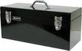 Homak Steel Flat Top Toolbox with Removable Tray, Black, 20 Inches