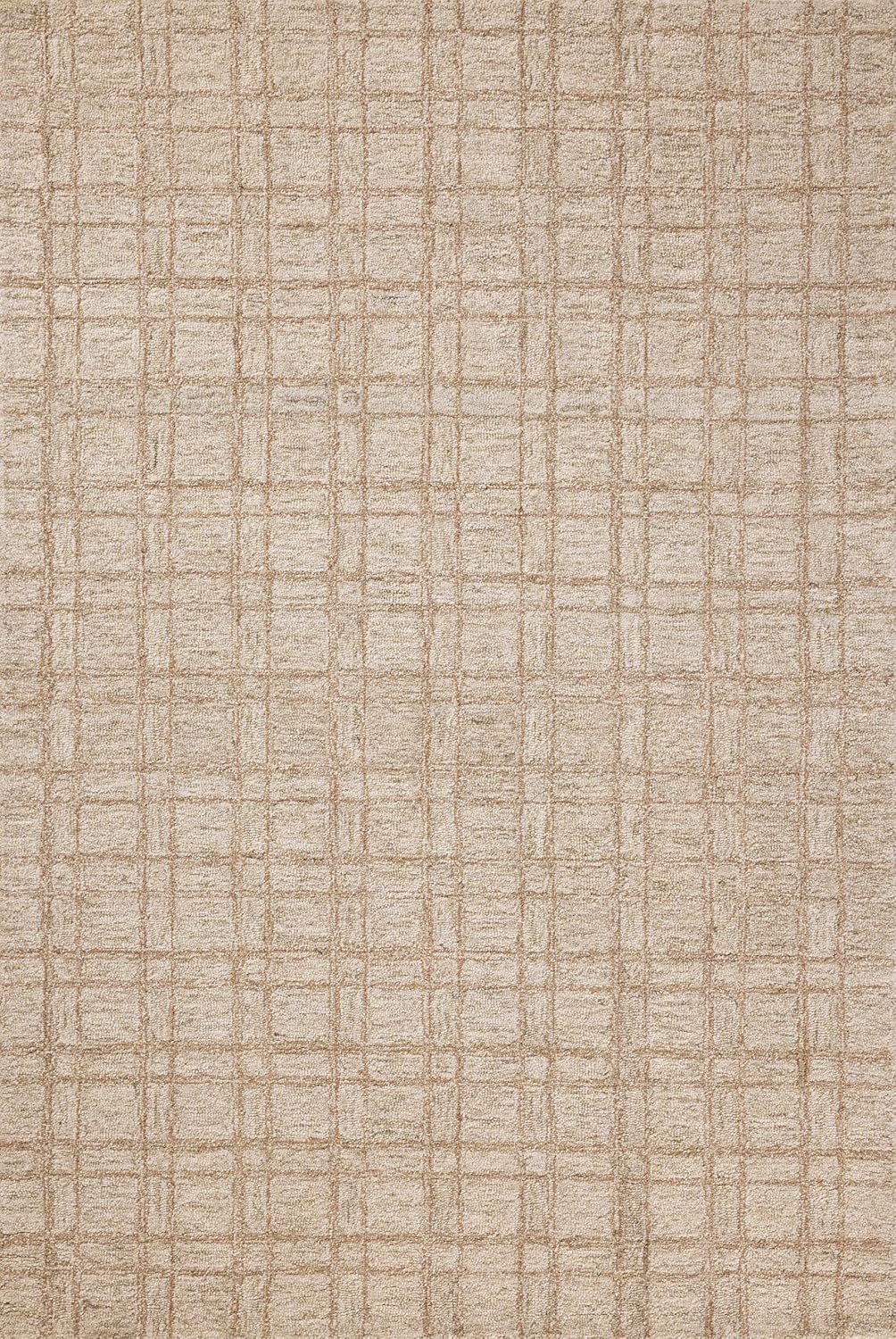 Loloi Chris Loves Julia Polly Collection POL-10 Khaki/Sand 7'-9" x 9'-9" Area Rug