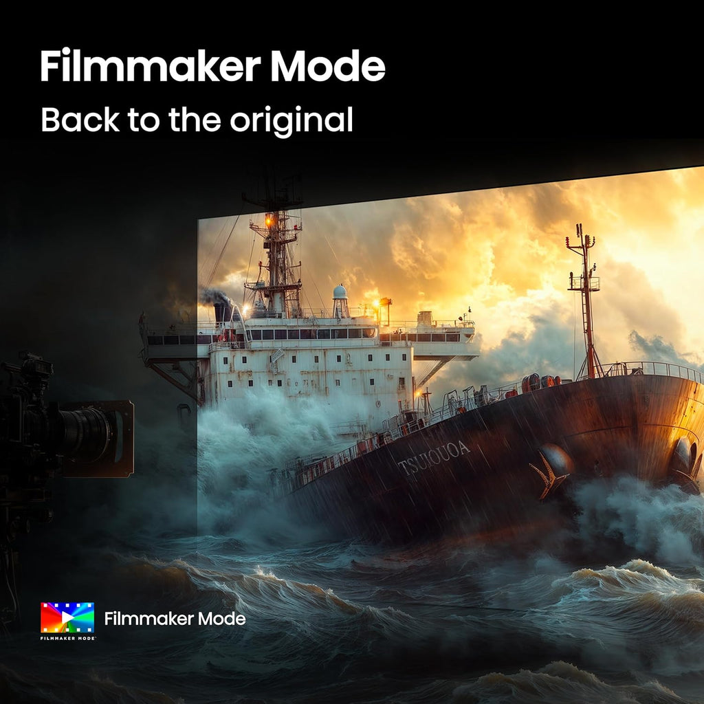 Hisense 43" E6 Cinema Series Hi-QLED 4K UHD Smart Fire TV (43E6QF  2025 Model) - AI Light Sensor  Dolby Vision · Atmos  Voice Remote with Alexa  Motion Rate 120  HDR 10+ Adaptive  Game Mode Plus