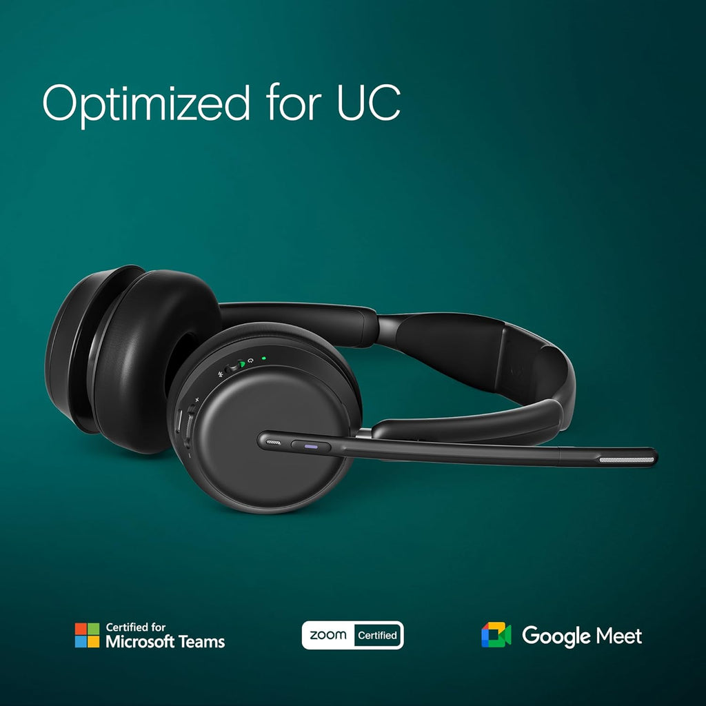 EPOS Impact 1061T - Enhanced Open Office Headset with Hybrid ANC  EPOS AI™ Microphone  and Multipoint Connectivity